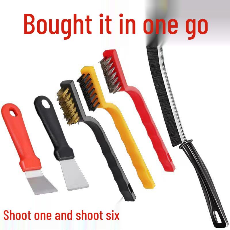 Multi-Functional Kitchen Stove Cleaning Brush Set for Stain and Oil Removal