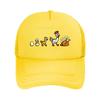 Unisexs Funny Chicken Life Cycle Print  with Rooster Hatcher Pointer  Mort Stages  Machine Washab  Mesh Baseball Cap