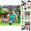 Minecraft Puzzle Action Figures Collection High-quality Home Decor And Gift For Gamers