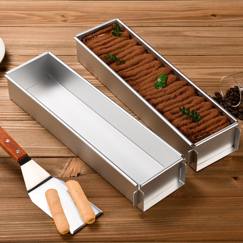 Tiramisu Muffin Pan Stainless Steel Cheesecake Pan Baking Mould Rectangle Cake Pan For Birthday Cake Cake Bread Chiffon Tiramisu