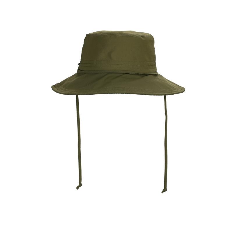 Style Versatile Hat Minimalist Solid Color Womens Sunshade Hatscaps Fishermans