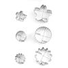 Christmas Cookie Cutters Stainless Steel Snow Form Biscuit Mold DIY Fondant Chocolate Cake Decorating Tools