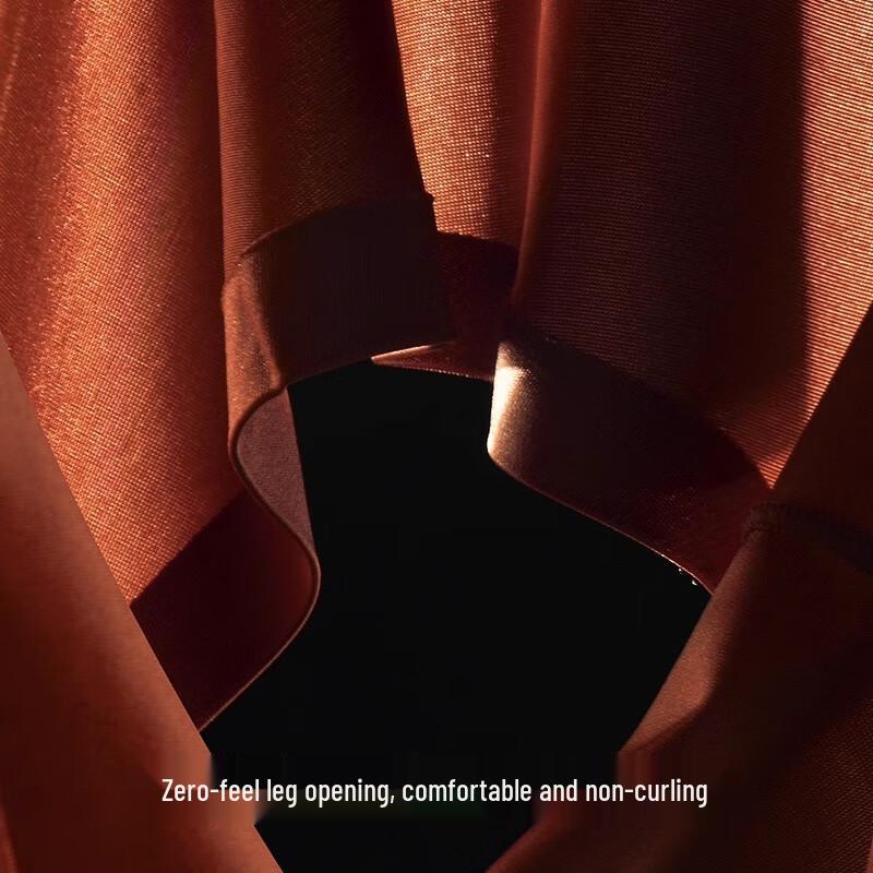 Ukeshu Men's Ice Silk Antibacterial Boxer Briefs