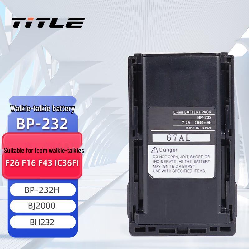 Accessori di Ricambio per Walkie-Talkie Icom F26 F16 F43 IC36FI (Versione NC)