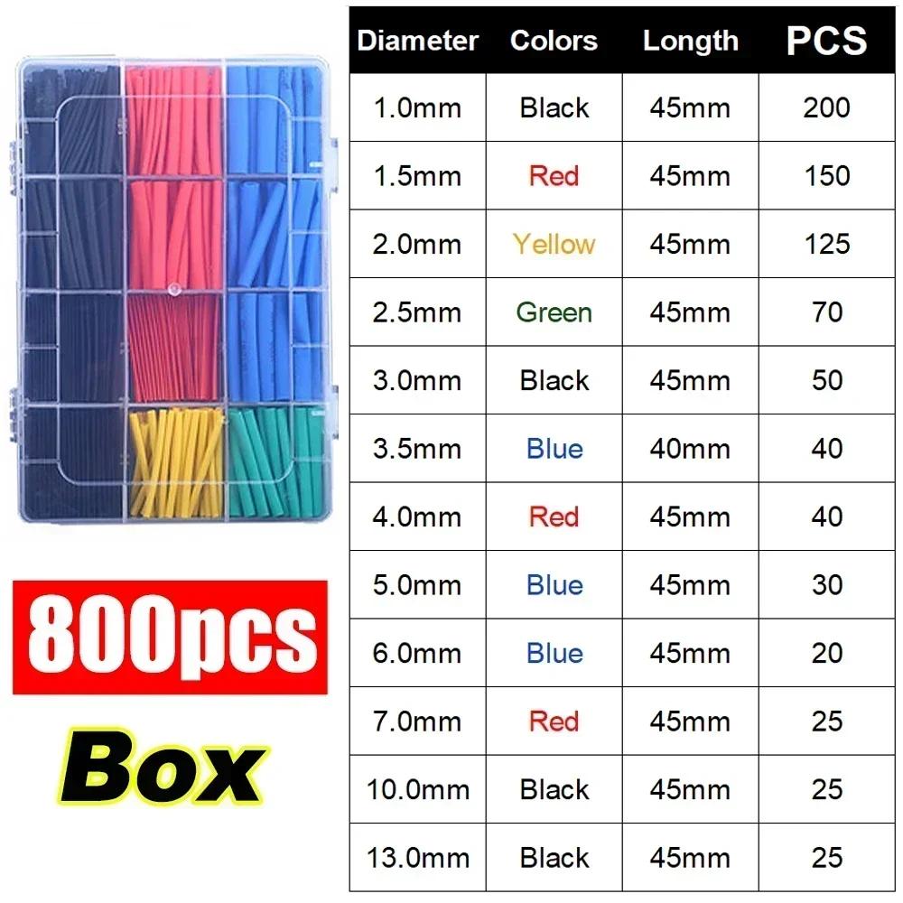 Heat Shrink Tubing Tubes Heat-shrinkable Sheath Thermoresistant Tube Case Charger Cable Protector Line Bar Electric Wire Sheath
