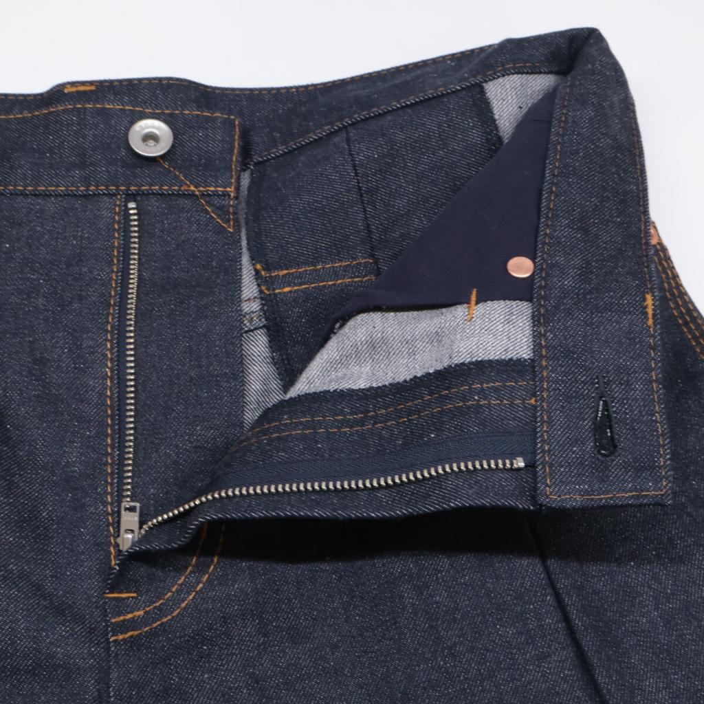 sacai 25-07720 25 Years Indigo Denim Mix Shorts Denim Mini Shorts Bottoms 3 IndigoUsed