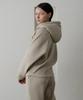 Bibyseob Knit Zip-Up Hoodie Beige [T54]
