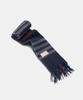 Hallen Wool Classic Check Muffler (M008_Navy)