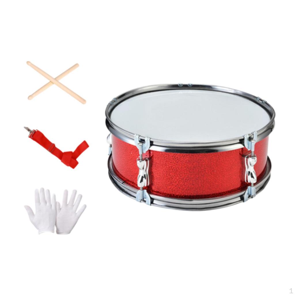 14 In Snare Drum for Music Practice with Accessories All Ages