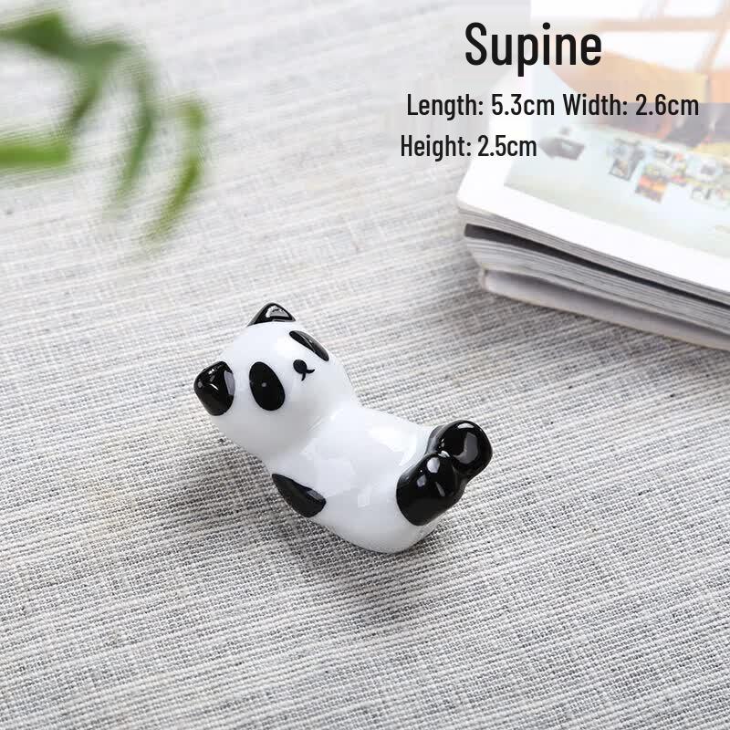 Cute Panda Ceramic Chopstick Rest