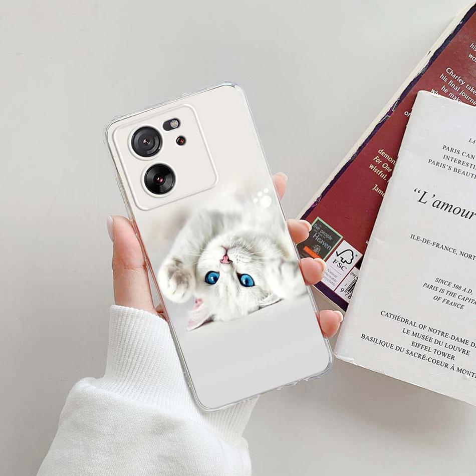 For Xiaomi 13T Pro Case Clear Coque Soft Silicone Transparent TPU Cover For Xiaomi Mi 13T Pro Phone Case For Xiaomi Mi 13T Funda