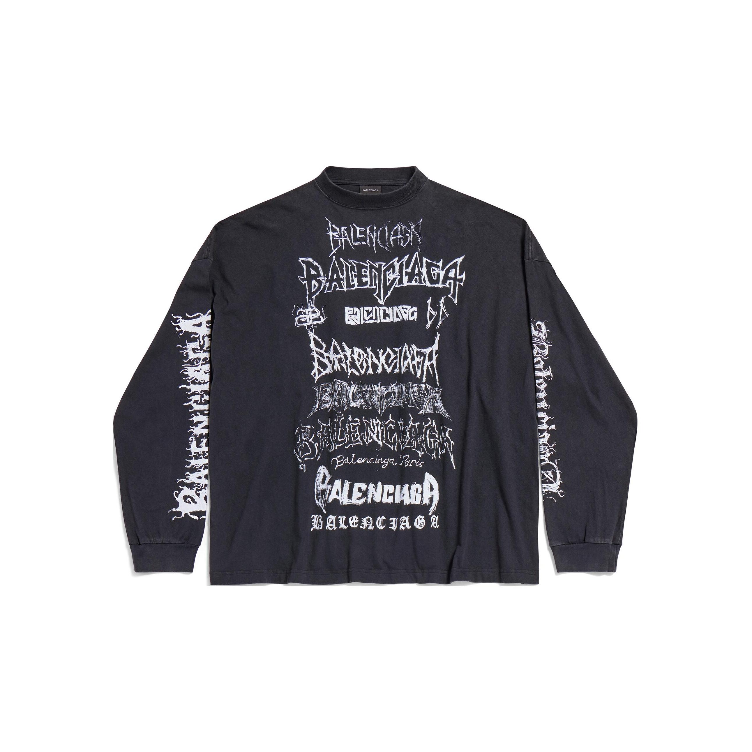 Balenciaga DIY Metāla Garu Piedurkņu Vidēja