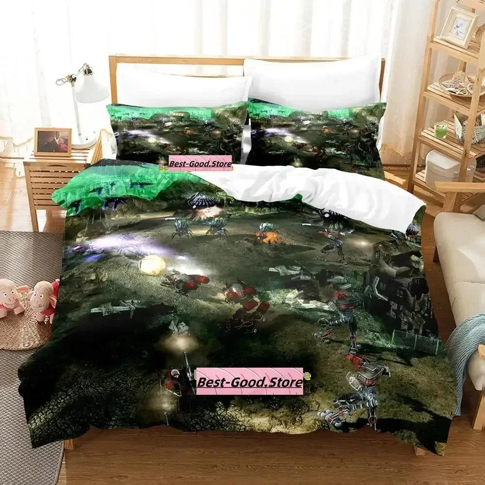Complus And Conquer 3 Beding Set Single Twin Ful Quen King-Sized Dimensionsd Dimensions Bed Linen Set Adult People Kid Bedrom Duvetcover Sets New