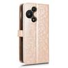 For TCL 60 SE NxtPaper 5G Wallet Case Dot Pattern Imprint PU Leather Phone Cover with Wrist Strap