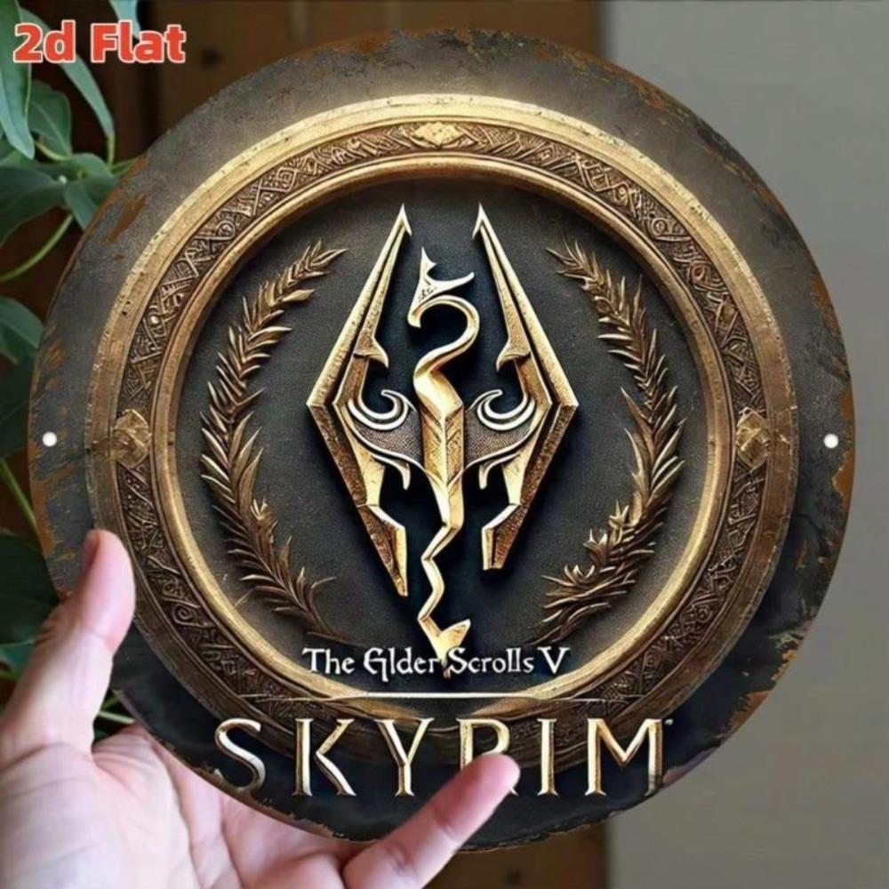 Vintage Game Metal Tin Sign Wall Decor Retro Collectible Art Plaque