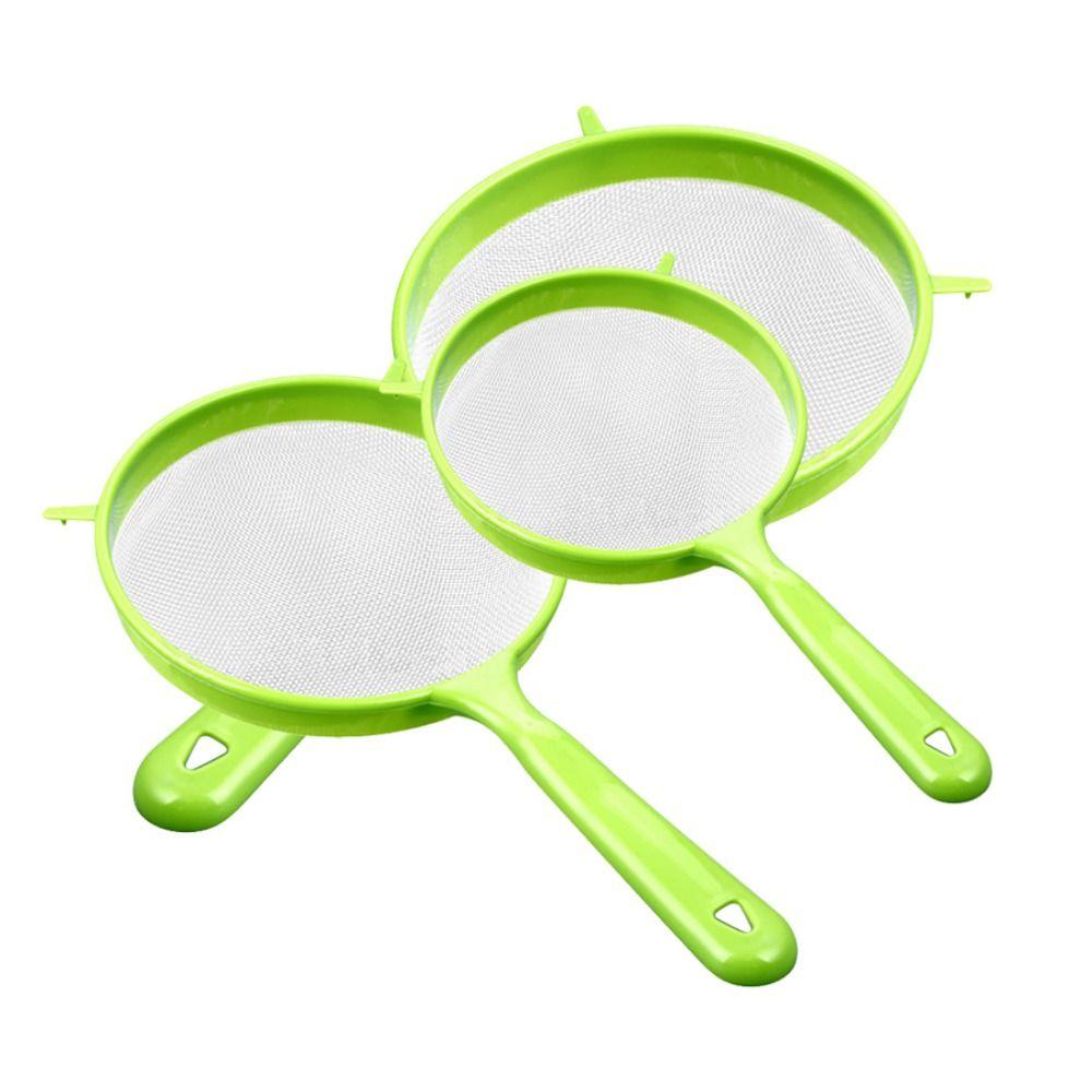 Spice Household with Long Handle Kitchen Tools Tea Strainer Coffee Filter Colander Flour Sieve