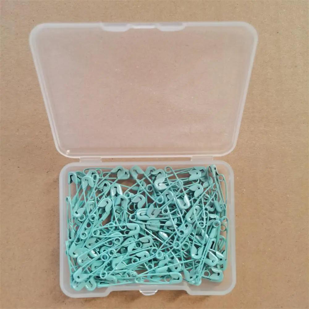 120pcs Safety Pins Colored Safety Pins Metal Safety Pins With Storage Box Small Safety Pins For Clothes Diy Crafts Sewing Home