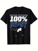 Men'S & Women'S Short-Sleeve Crew Neck T-Shirts | Breathable Solid Color Casual Tees with Regular Fit