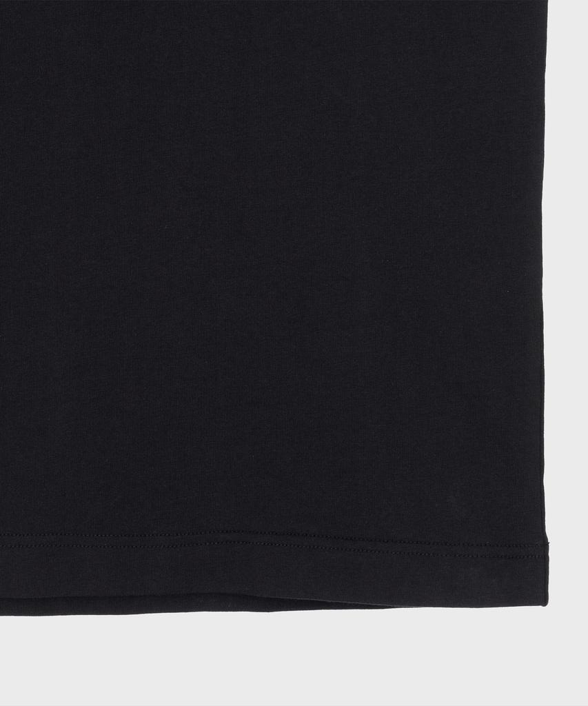 BASIC HOUSE Uni 20-Count Graphic Short Sleeve Tee Black Lxts3105