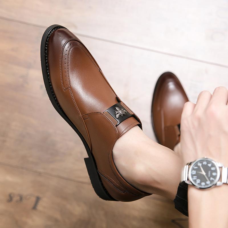 2025 jaro nové pánské trendy kožené boty pánské společenské ležérní kožené boty boty Baita pánské kožené boty