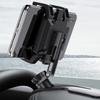 Easy To Use Car Phone Holder Single Hand Operate Fast Install Removal Vehicle Mount ABS Bracket For Driving Safety