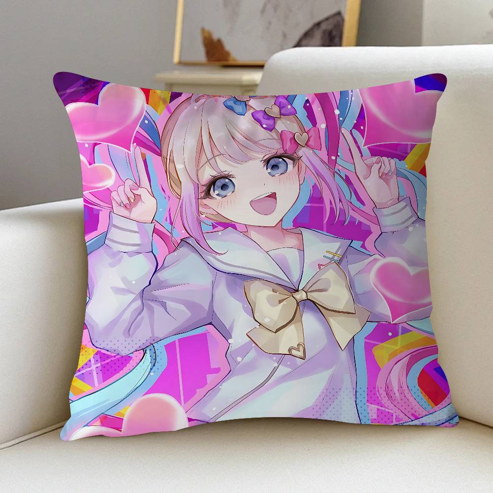 

Needy Girl Overdose Game Cushion Cover 30x50 Polyester Sofa Cushions Decorative Throw Pillows Home Decoration Pillowcover 12x12Inch