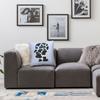 Brain Dead Head Empty Square Pillowcase Polyester Linen Velvet Printed Zip Decor Sofa Cushion Case