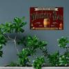 Customizable Personalized Whiskey Bar Sign, High Quality Scratch Water Resistant Metal Tin Wall Art