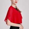 Breathable French Design Chiffon Scarf Stole Thin Shoulder Wrap Fashion Accessory For Casual Wear and Formal Occasion