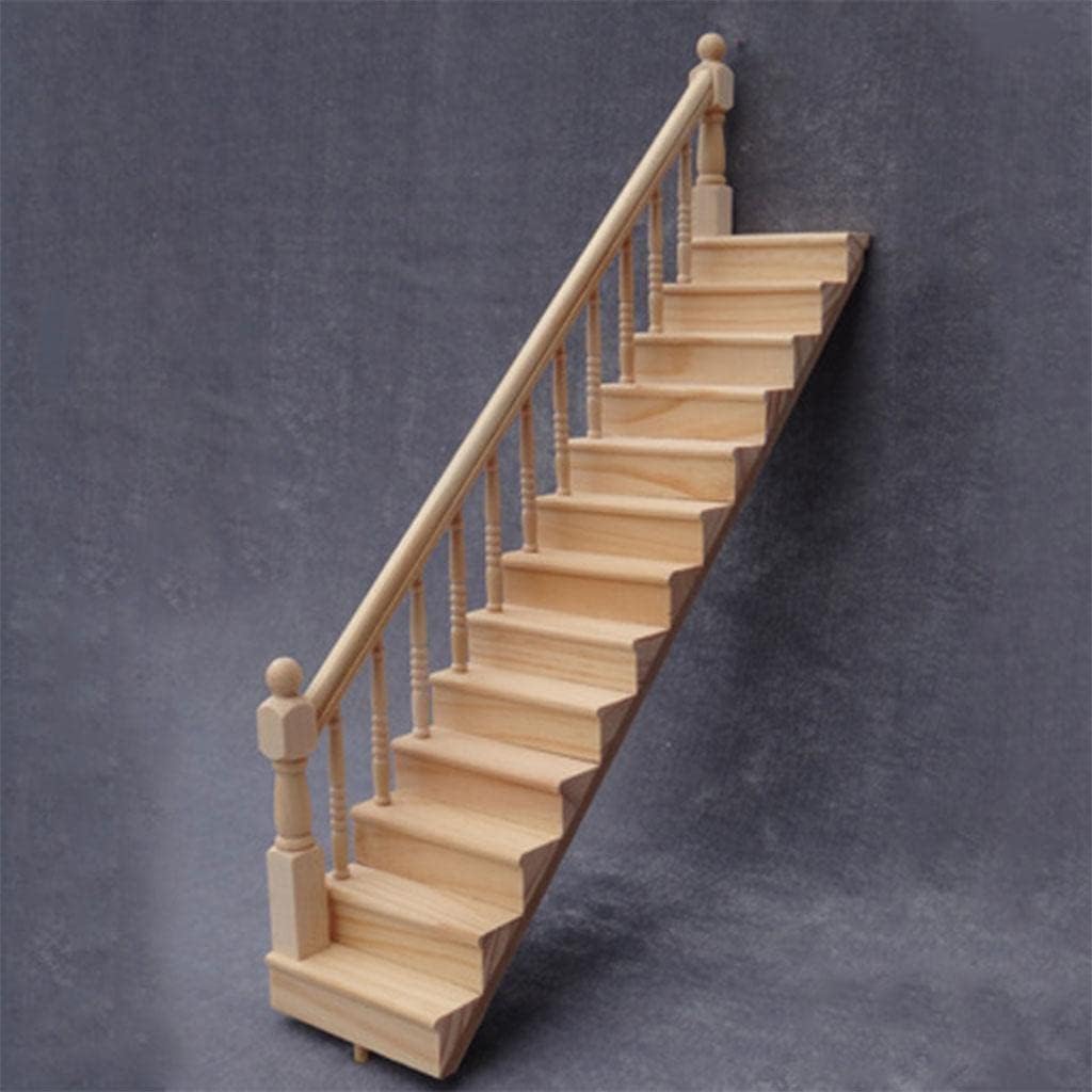 1/12 Scale Dollhouse Stairs Model