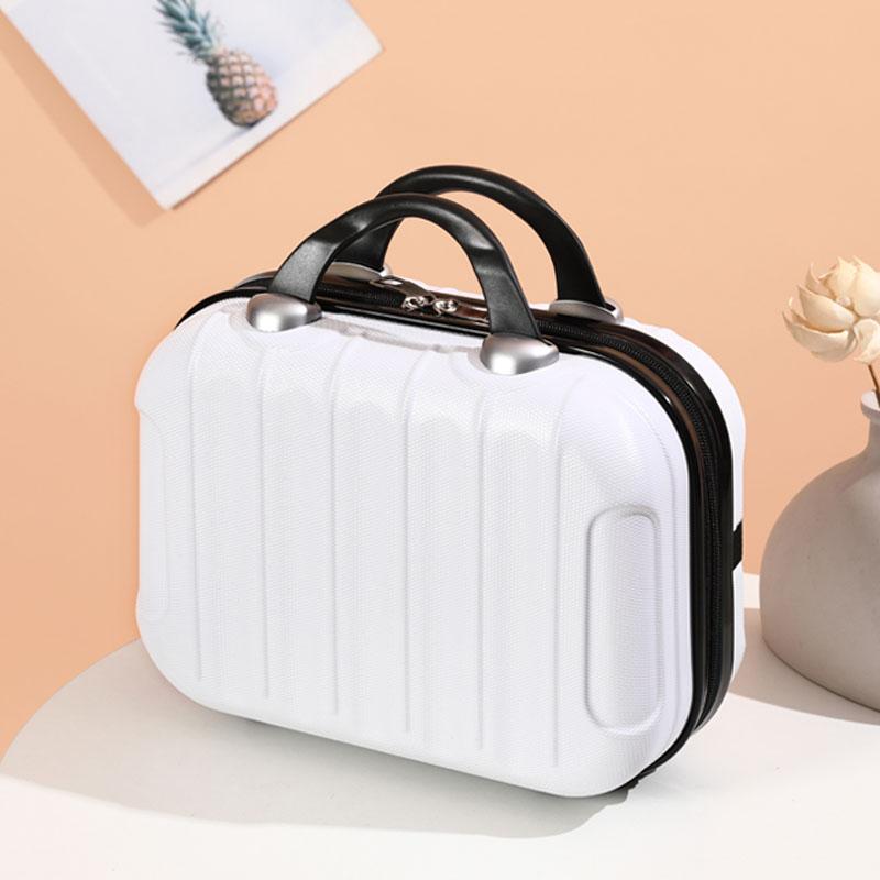 Korean Version of the Portable Cosmetic Case Small Suitcase 14 Inch Lightweight Ins Multifunctional Travel Storage Cosmetic Case
