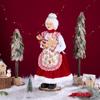 Christmas Baker Mrs. Claus Plush Ornament