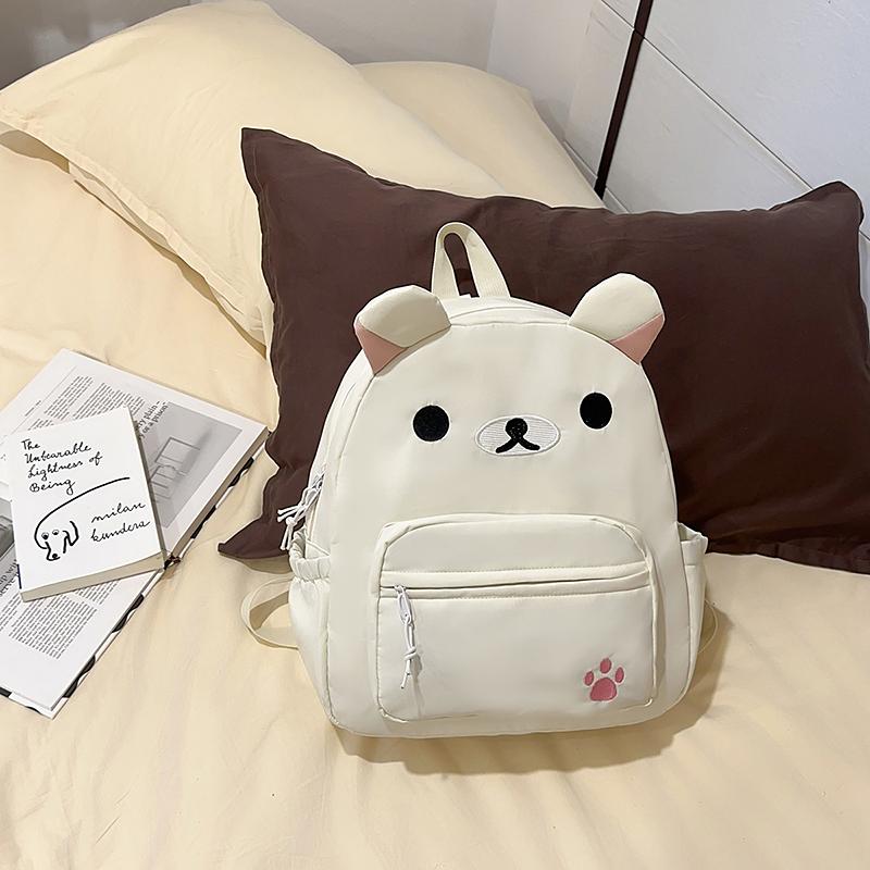 

Студенческий школьный рюкзак, сумка для репетиторства, рюкзак большой вместимости, водонепроницаемый, для путешествий на открытом воздухе, рюкзак-тоут, подарок бежевый