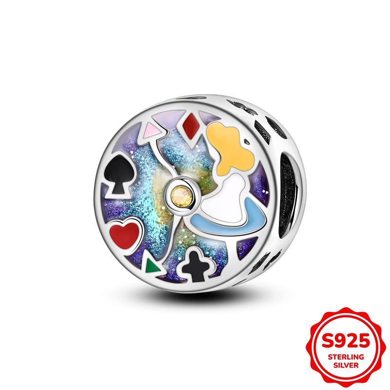 Charms Silver 925 Princess and Pumpkin Carriage Fairy Tale Pendant Beads Fits 3mm Bracelet For Women Luxury DIY Jewelry
