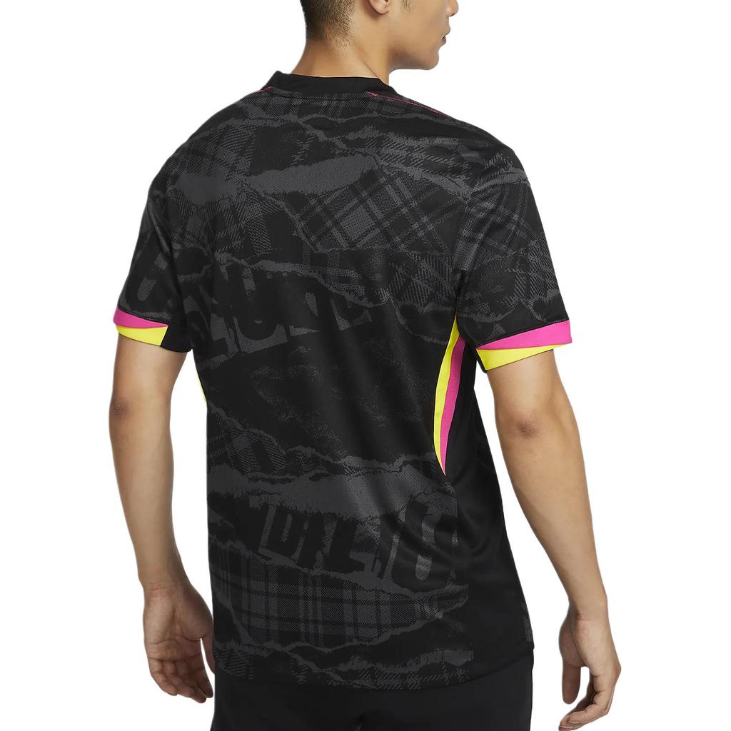 Nike Chelsea FC Dri-Fit FW24 Stadium Third V-Neck Replica Short Sleeve Football Shirt Men Tops Dark-Gray FQ2029061