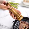 1 Stück Holz Kochsalz Pfeffermühle 5 8 10 Zoll Salz- und Pfeffermühle Streuer mit Keramikrotor Küchenwerkzeug