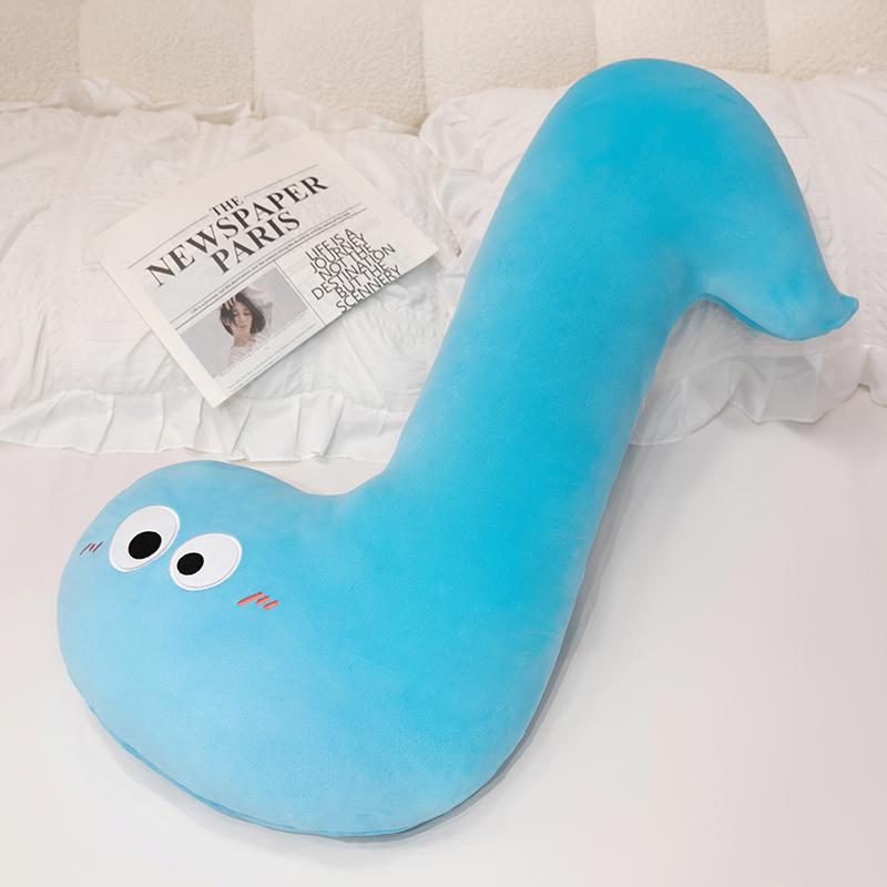 Giant Cartoon Music Note Plush Toys Super Soft Sleep Hug Pillow Sofa Cushion Children Kids Sleep Accompany Doll Birthday Gift
