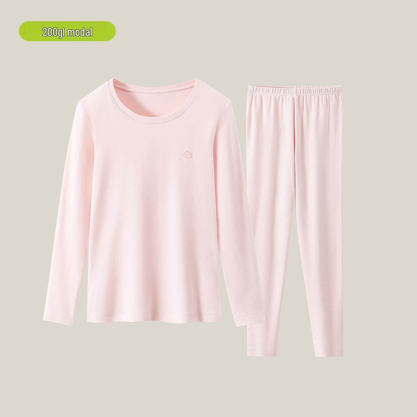 

Girls Modal Thin Autumn Underwear & Long Johns Set - Pure Cotton Warm Base Layer for Teens XXL