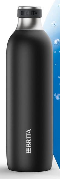 Brita sodatrio carbonator bottle 0.65 l black