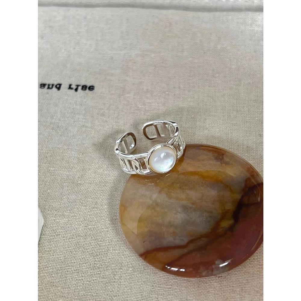 French Retro Blue Butterfly Ring Design Sense Temperament Personality Simple Cold Sense Versatile Ring