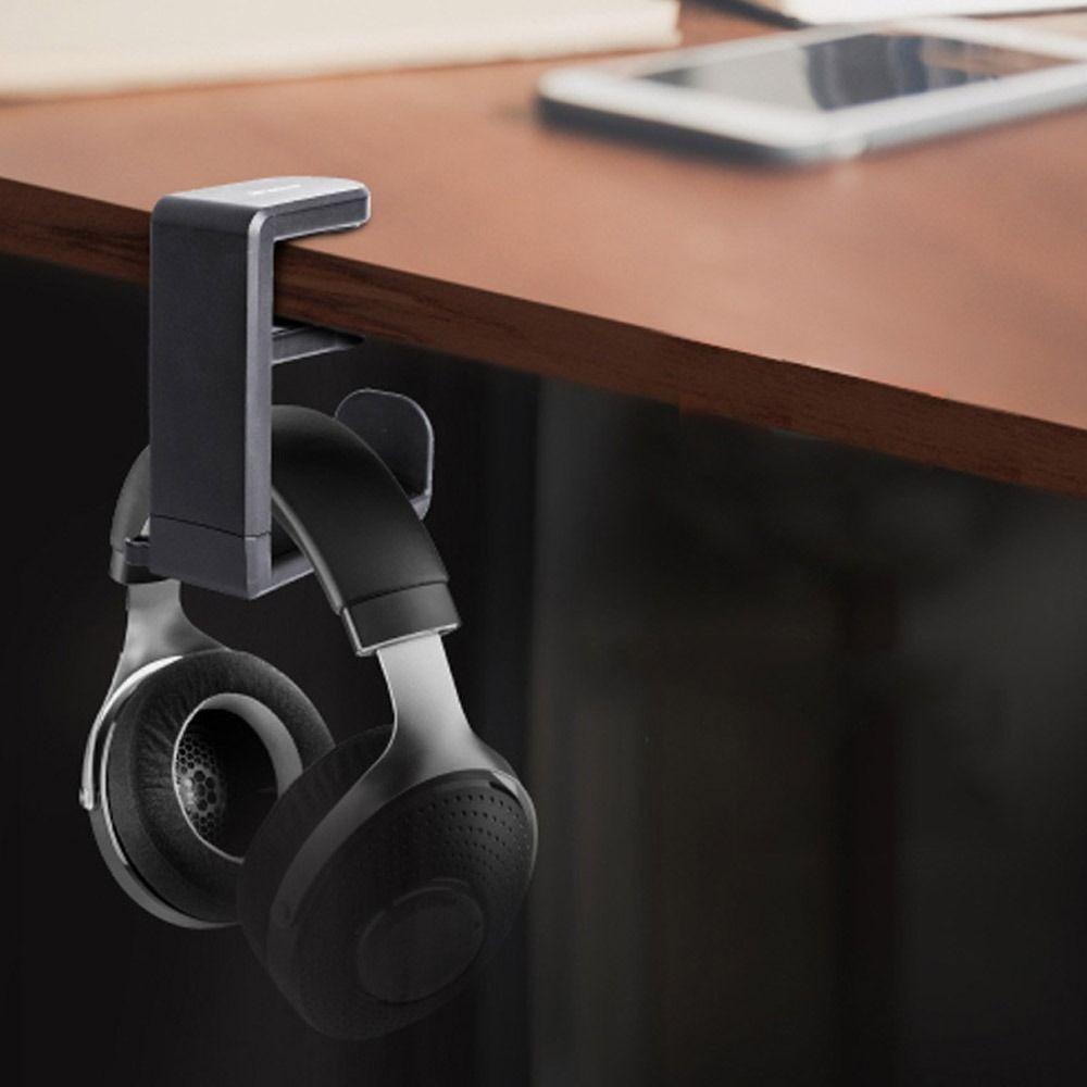 No Punch Headphone Stand Storage Hanging Earphone Controller Useful Headset Holder  Coat