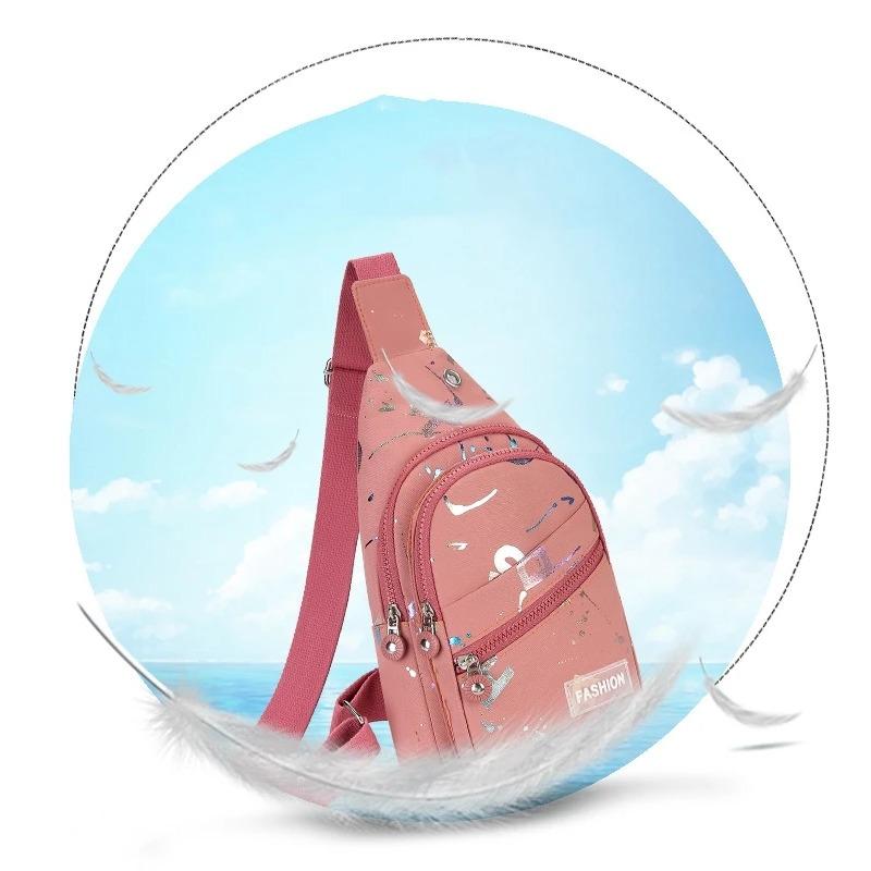 Brusttasche, Umhängetasche, kleiner Sling-Rucksack, Schultertasche für Damen, Brusttasche, Tagesrucksack, Umhängetasche für Reisen, Sport, Umhängerucksack