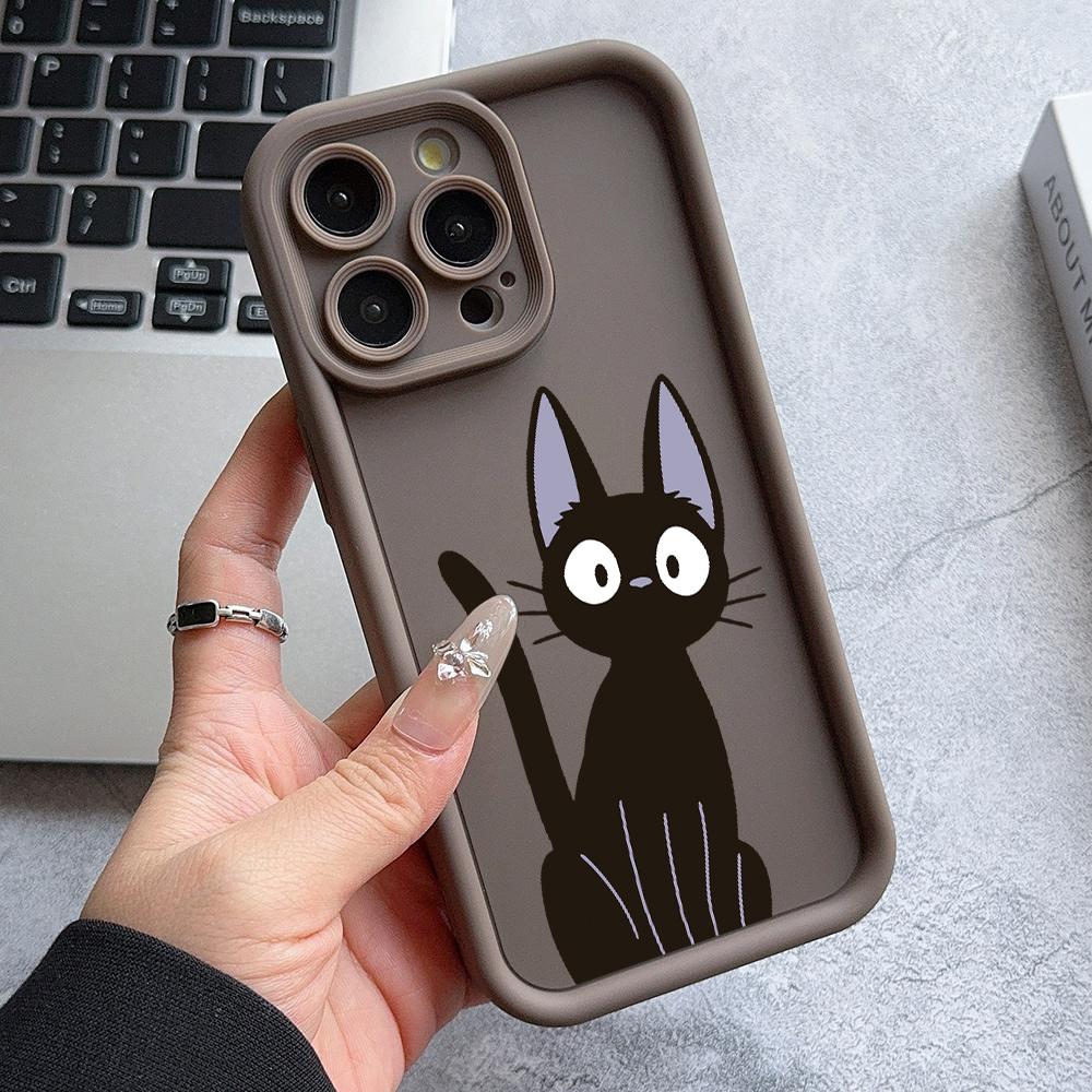 Anime Kikis Cat Phone Case for Xiaomi Redmi Note 14 13 12 12S 11 11S 10 9 Pro Plus A5 A3 14C 13C 12C 10C 9C 4G 5G Soft Cover