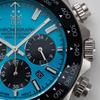 Men’s Watch -011TQ-SV Turquoise Dial, Ceramic Bezel, 200M Water Resistant