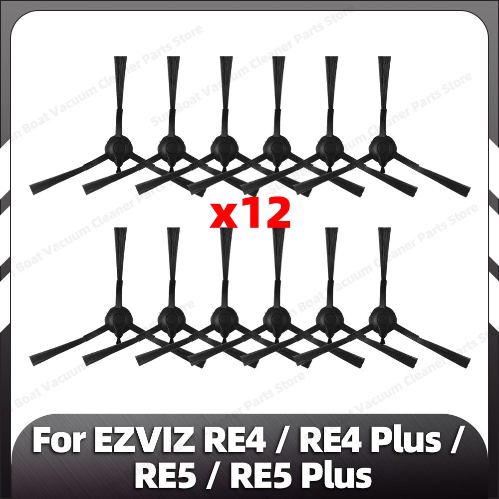 Compatible for EZVIZ RE4 / RE5 Robot Vacuum Replacement Main Side Brush HEPA Filter Mop Pads Spare Parts Accessories