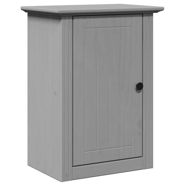 VidaXL BODO Grey Bathroom Wall Cabinet 44x30x60 Cm, Toilet Wall Cabinet, Wall-mounted Bathroom Cabinet, 4016856