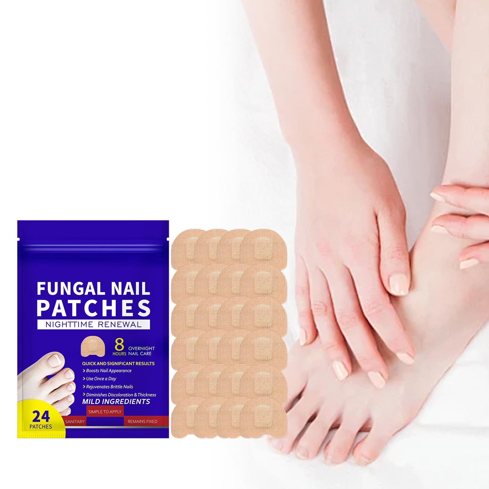 

Патчи для ногтей, пораженных грибком, Уход Улучшают изменение цвета, толщину и восстанавливают хрупкие ногтевые пластины One Size