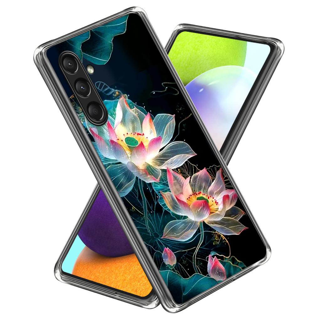 For Samsung Galaxy A16 5G/A16 4G Case Shock-Absorbent TPU Pattern Printed Phone Cover