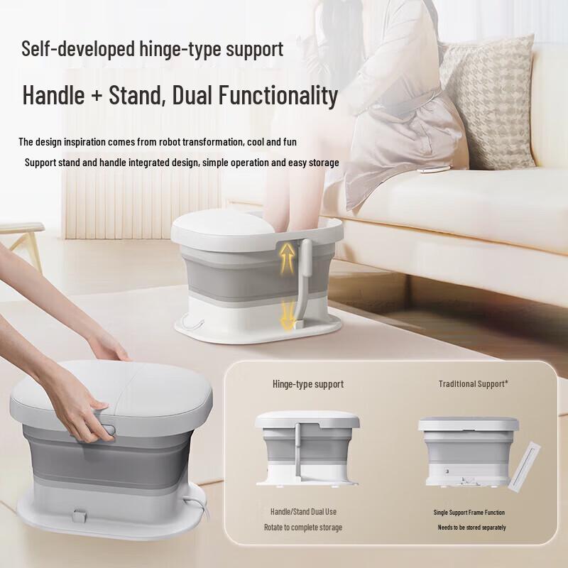 Midea Automatic Foldable Heated Foot Spa Massager