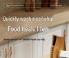 Multifunctional Electric Beater: Rice Washing, Rinsing & Egg Mixing
